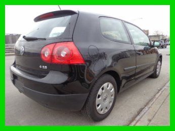 2009 vw rabbit s used automatic fwd hatchback rebuildable rebuilder salvage!!