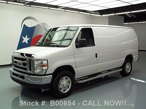 2012 ford e-250 cargo van cruise control side steps 9k texas direct auto