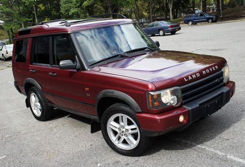 2003 land rover discovery se sport utility fully loaded truck dual sunroofs 4.6l
