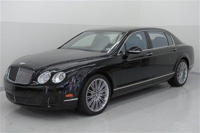 2011 4dr sdn flying spur speed 6.0l auto black crystal metallic