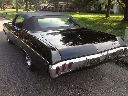 1970 chevy impala beautiful triple black 454 convertible tampa florida video