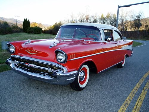 1957 chevrolet bel air..  the best you will find for the money ...