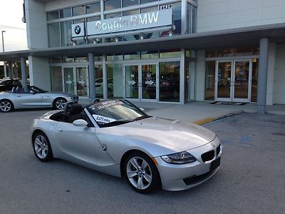 07' bmw z4! perfect shape! only 9k miles! low miles, convertible! manual! fun!~