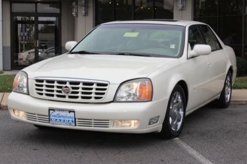 2002 cadillac dts retail condition features navigation sunroof crome wheels