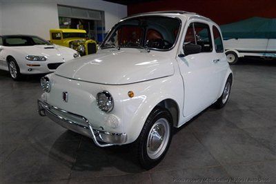 1963 fiat 500 l berlina - fresh restoration - webasto top