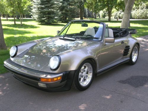 1983 porsche 930 turbo cabriolet - rock solid car - new trans. - fully sorted !!