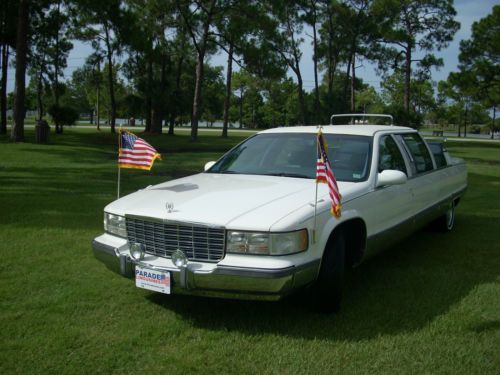 1996 cadillac fleetwood phaeton convertible limousine