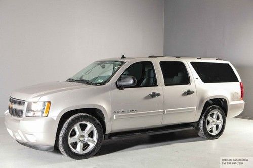 2007 chevrolet suburban limited edition 8-pass 2tone leather bose wood clean !