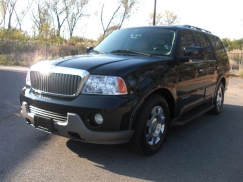 2003 lincoln navigator 4x4 luxury suv 7 pass seats t.vdvd chrom e wheels 1 onwer