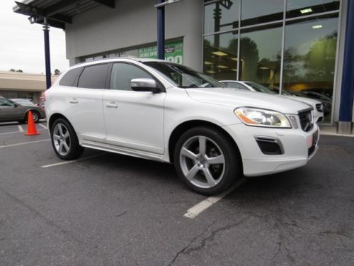 2011 volvo xc60 t6 r design navigation/rearview camera/power heated front seats