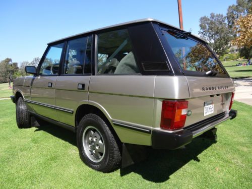 Sell new 1992 Land Rover Range Rover County Sport Utility