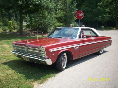 1965 plymouth fury iii  being sold by original buyer.