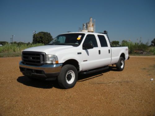 No reserve 2004 ford f-250 power stroke diesel 4x4 automatic crew cab work horse