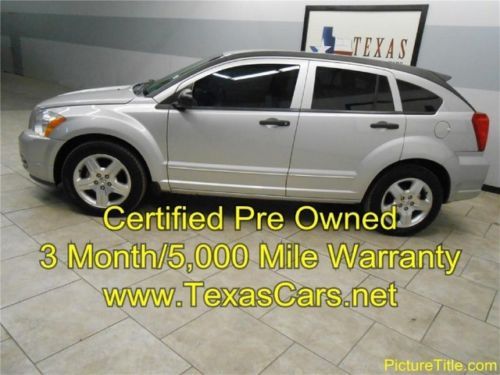 07 caliber sxt wagon 1 owner certified  warranty we finance texas