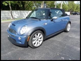 2006 mini cooper convertible 2dr convertible s automatic low miles extra clean !