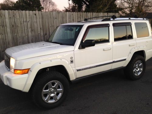 2006 jeep commander limited trail edition with lift package