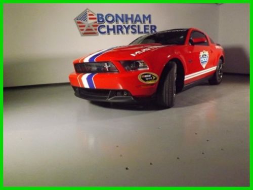 2011 used 5l v8 32v rwd coupe premium pace car low miles race red daytona 500