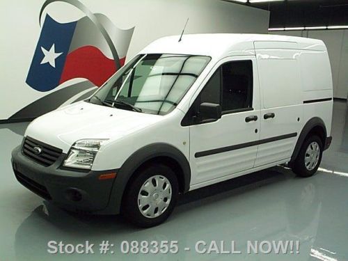 2012 ford transit connect cargo van partition 52k miles texas direct auto