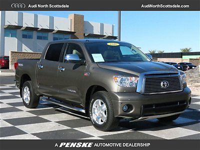 11 toyota tundra  v8 2wd leather tow package moon roof warranty 16k miles