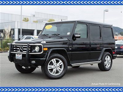 2010 g550 g wagen: certified pre-owned at authorized mercedes-benz dealership
