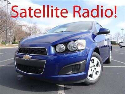 Chevrolet sonic ls new 4 dr sedan automatic gasoline 1.8l l4 mpi dohc 16v blue t