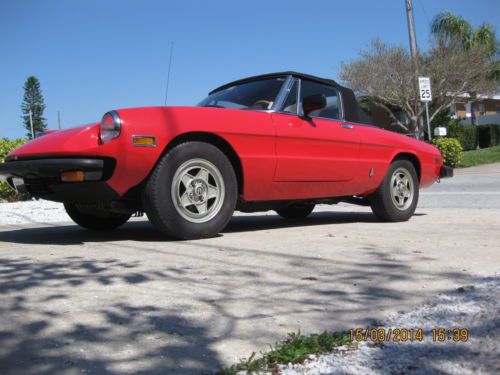 1982 Alfa Romeo Spider Veloce, US $7,500.00, image 3
