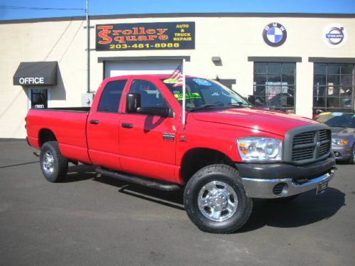 2008 dodge ram 2500 hd st crew cab pickup 6.7l 6-speed manual diesel 8ft box