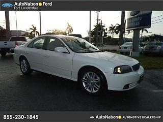 2003 lincoln ls 4dr sdn v8 auto w/premium sport pkg leather one owner clean !