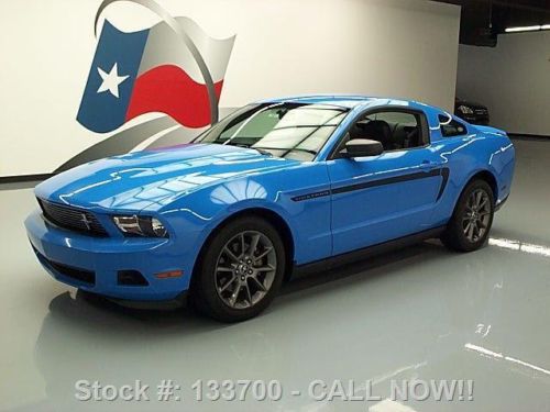 2011 ford mustang v6 premium 6-speed leather shaker 29k texas direct auto