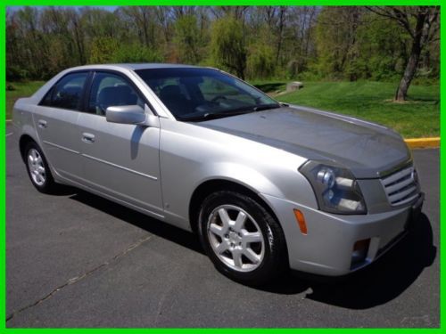 2007 cadillac cts v-6 auto clean carfax duel exhaust leather sunroof no reserve