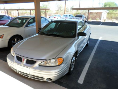 2002 pontiac grand am se coupe 2-door 2.2l