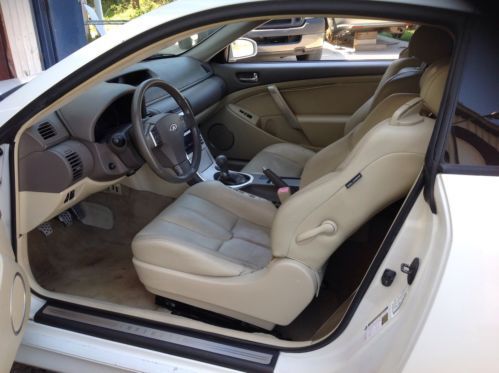 Sell Used 2007 Infiniti G35 Coupe 6 Speed Pearl White With