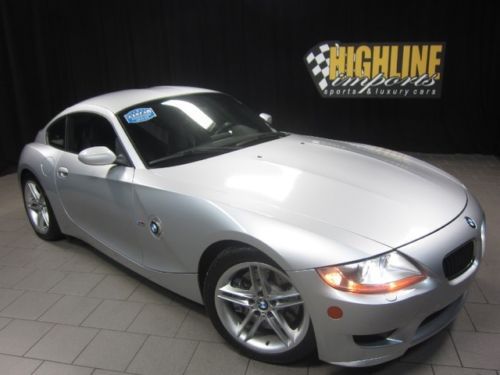 2007 bmw z4 m-coupe, 333-hp, 6-speed, factory navigation, 1-owner car!