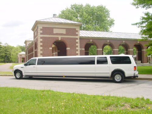 2003 ford excursion 200&#034; 20 passenger &#034;one of a kind&#034; limo limousine bus
