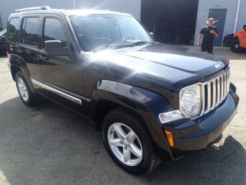 2012 jeep liberty limited 4x4, salvage, damaged, runs and drives