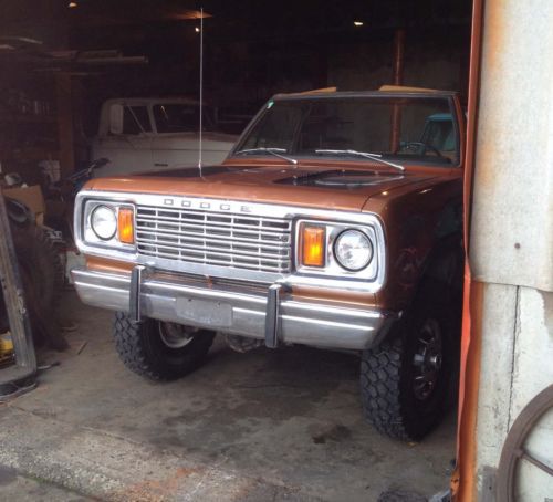 Sell used 1978 Dodge Ramcharger Convertible Cummins 5.9 ...