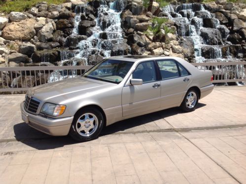 1999 mercedes-benz s-class in excellent condition