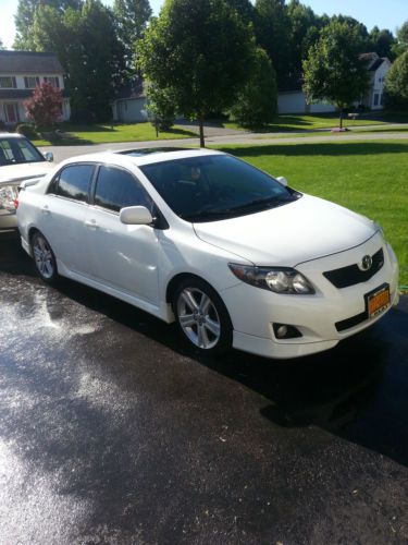 2009 toyota corolla xrs sedan 4-door 2.4l