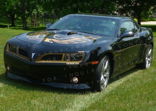 2011 camaro 2ss /trans am conversion-smokey &amp; the bandit black &amp; gold