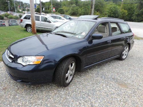2006 subaru legacy sw, no reserve, one owner, no accidents, looks and runs fine