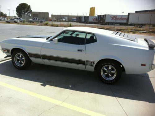 Rare 1973 ford mustang mach 1 351 cobra jet q-code classic look!!