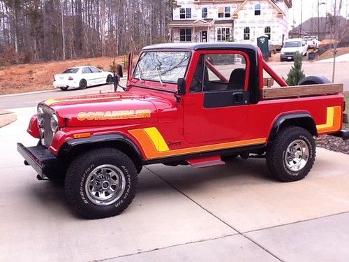 1983 jeep cj scrambler....immaculate with laredo package..new motor..a must have