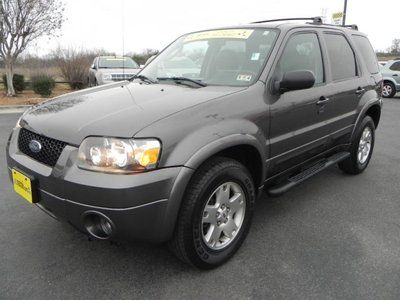 2006 ford escape limited suv 3.0l  fwd leather, moonroof  aluminum wheels