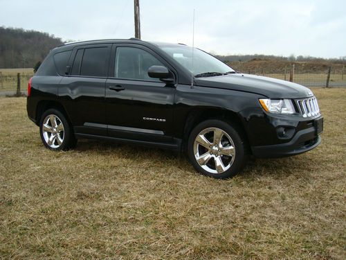2012 jeep compass limited 4x4 navigation sirius leather 2.4l auto 15k miles ohio