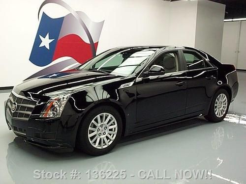 2010 cadillac cts4 lux awd pano sunroof leather 43k mi texas direct auto