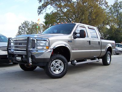 2004-ford-f250sd-crew cab-lariat-fx2-4x4-diesel-low-low-low-miles