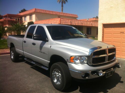 Dodge ram 2500 laramie 04 4x4 all customized,only 88k miles no reserve, clean tl