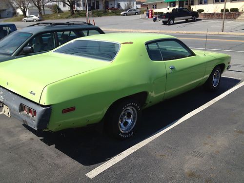 1973 plymouth road runner satellite muscle car 64k miles. very rare. clean title