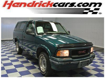 1997 gmc sonoma - only 86k - cloth - camper shell - auto - cd player ( hc930pa )