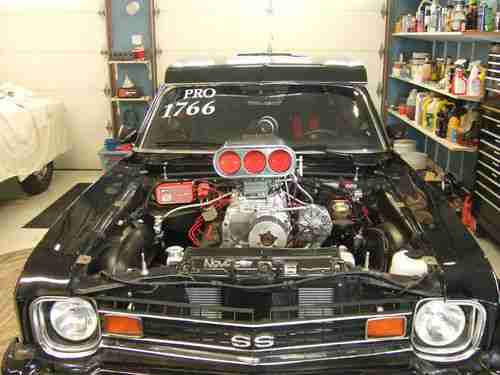 Purchase used Black Chevy Nova Drag Car in Dickerson, Maryland, United States, for US $21,000.00